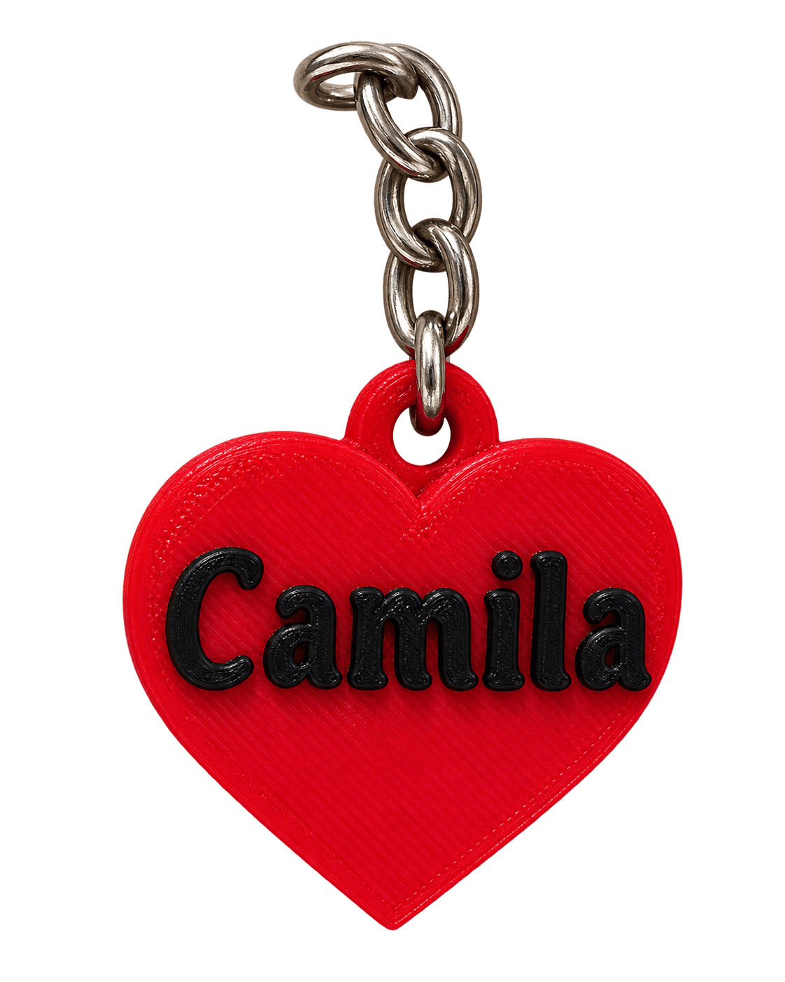 LLavero de corazon personalizado